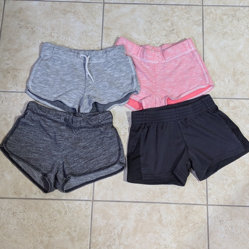Girls lot of 4 pairs of shorts